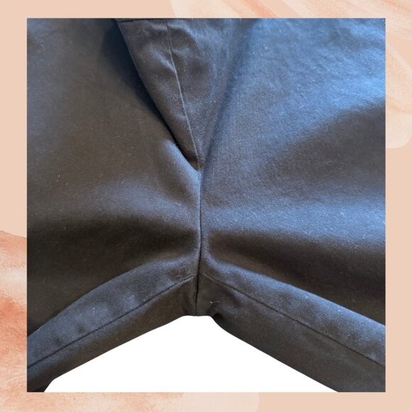 J. Crew Black Stretch City Fit Cropped Pants - Picture 3 of 6